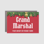 Christmas Parade Grand Marshal sign with name