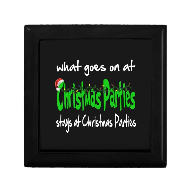 christmas parties gift box (Front)