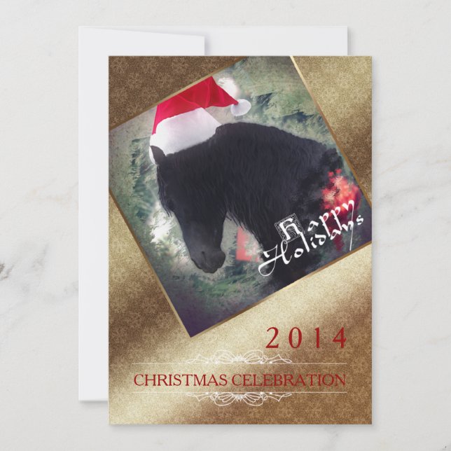 Christmas Party 1 - Invitation Card (Front)