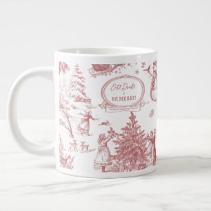 Christmas Party Chinoiserie Giant Coffee Mug
