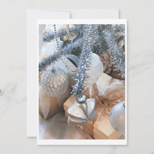 **CHRISTMAS PARTY** CHRISTMAS DECOR INVITATION (Front)