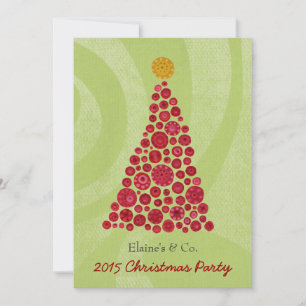 Christmas Party Corporate Work Business Function Invitation