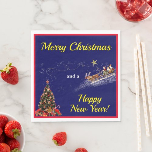 Christmas Party Decor Table Napkins