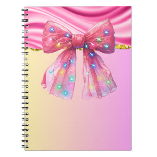 Christmas Party Drip Bling Festive Merry Xmas Ligh Notebook