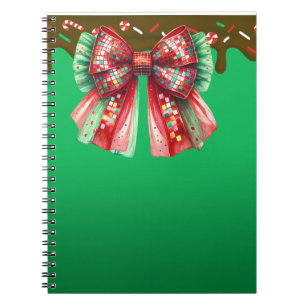 Christmas Party Drip Bling Festive Merry Xmas Ligh Notebook