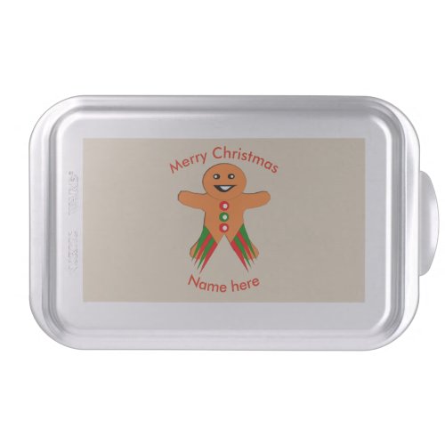 Christmas Party Gingerbread Man Cake Pan