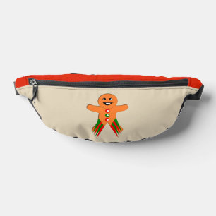 Christmas Party Gingerbread Man Fanny Pack