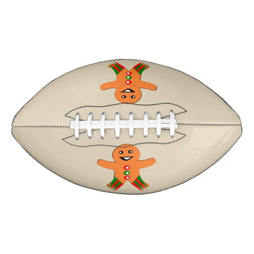 Christmas Party Gingerbread Man Football