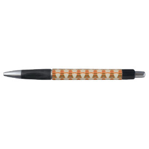 Christmas Party Gingerbread Woman Pen