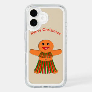 Christmas Party Gingerbread Woman iPhone 16 Case