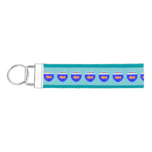 Christmas Party Goldfish Keychain