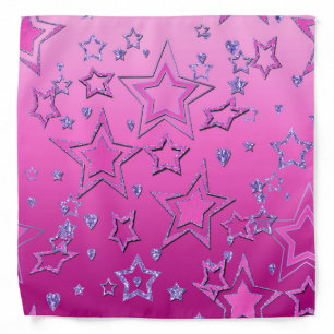 Christmas party gradient glitter shine confetti st bandana