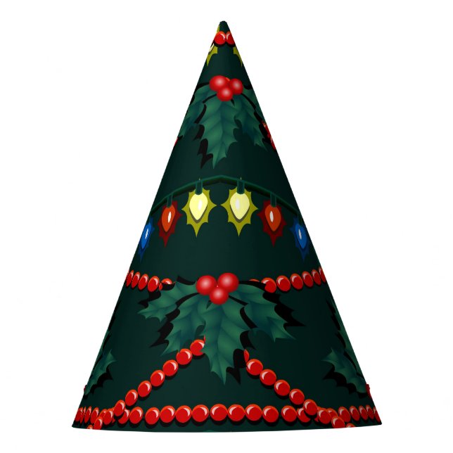 Christmas Party Hats Festive Holiday Party Hats (Front)