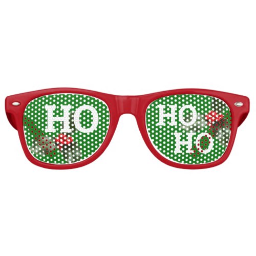 Christmas Party Ho Ho Ho Cesmina  Fun Sunglasses