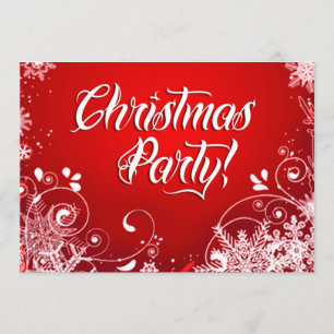 Christmas Party Holiday Invitation