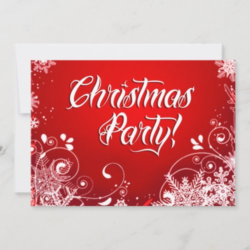 Christmas Party Holiday Invitation