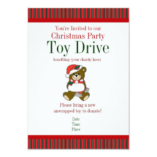 Toy Drive Invitation 3