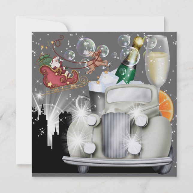 Christmas Party in Style - SRF Invitation (Front)