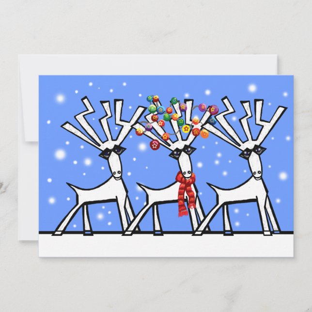 Christmas party invitation (Front)