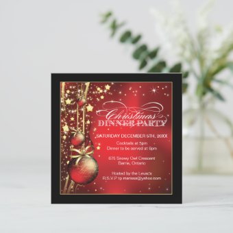 Christmas Party Invitation | Zazzle