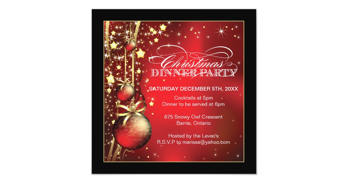 Christmas Party Invitation | Zazzle.com