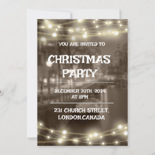 CHRISTMAS PARTY INVITATION