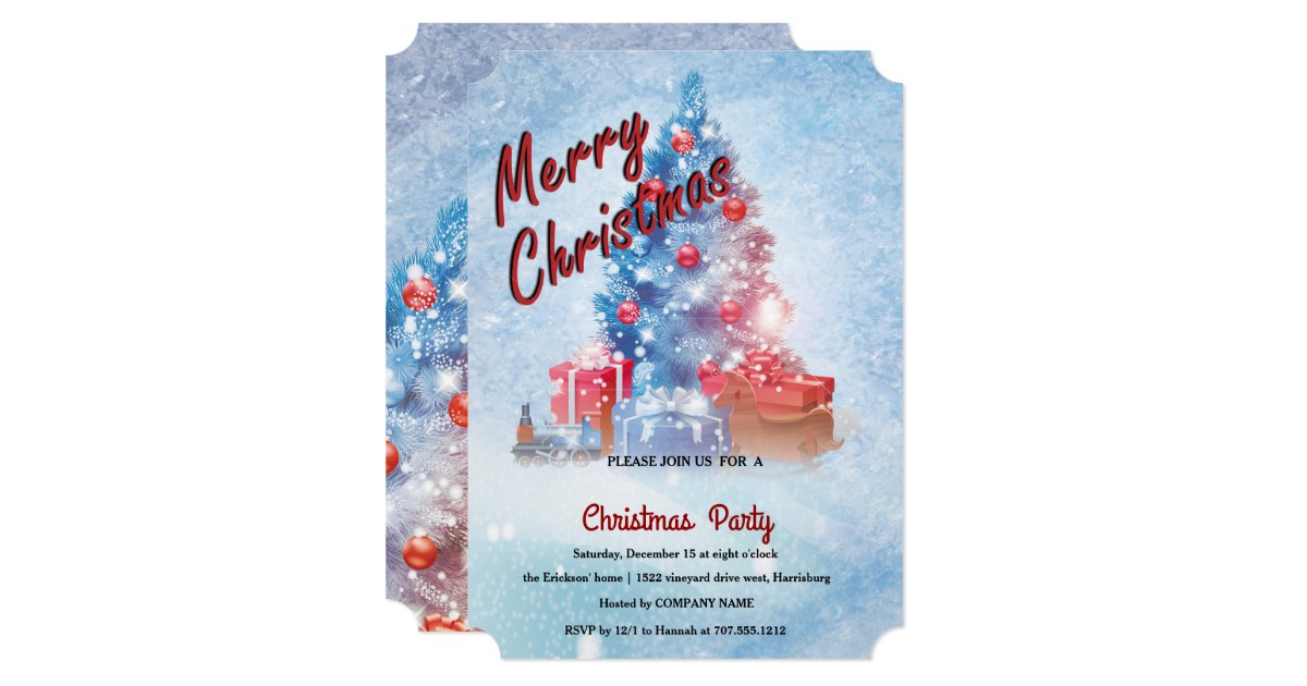 Christmas Party Invitation | Zazzle.com