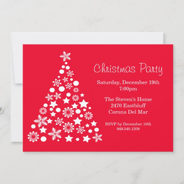 Christmas Party Invitation (Front)