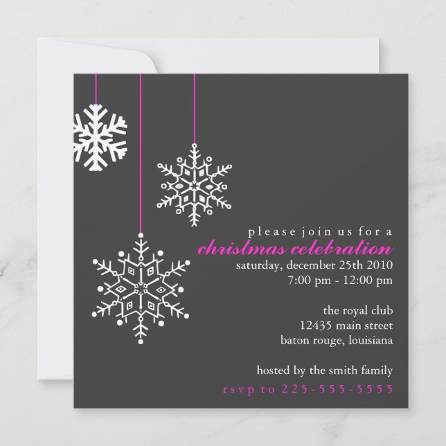 Christmas Party Invitation (Front)