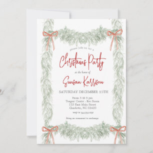 Christmas Party invitation