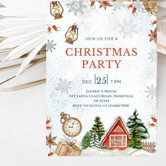 Christmas Party Invitation