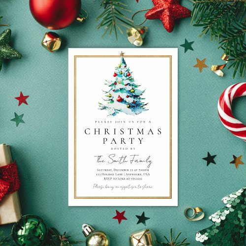 Christmas Party Invitation