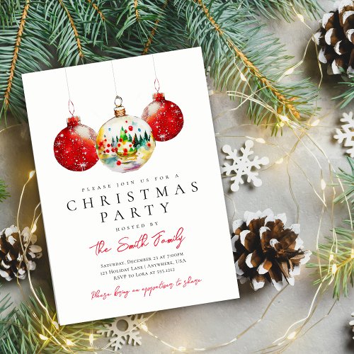 Christmas Party Invitation