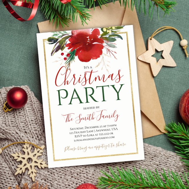 Christmas Party Invitation (Creator Uploaded)
