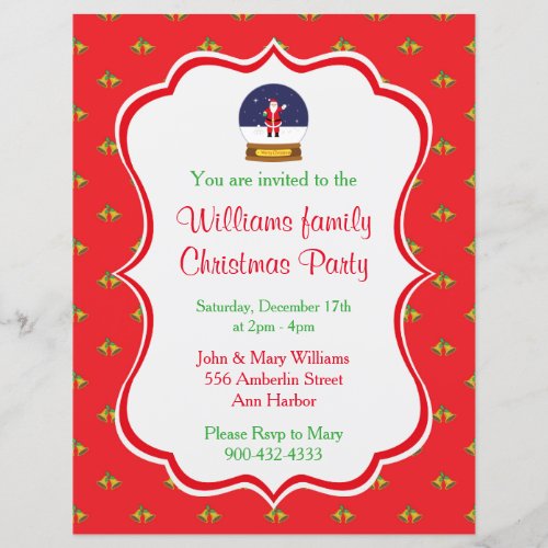 Christmas Party Invitation