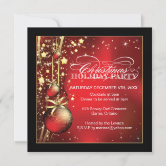 Christmas Party Invitation