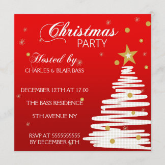 Christmas Party invitation