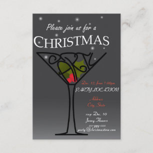 Christmas Party Invitation design