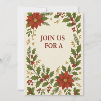 Christmas Party Invitation | Elegant 
