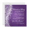 Christmas Party Invitation Elegant Sparkle Purple