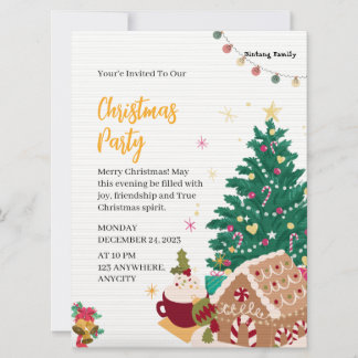 Christmas Party Invitation Letter