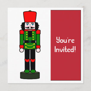 Christmas Party Invitation Nutcracker
