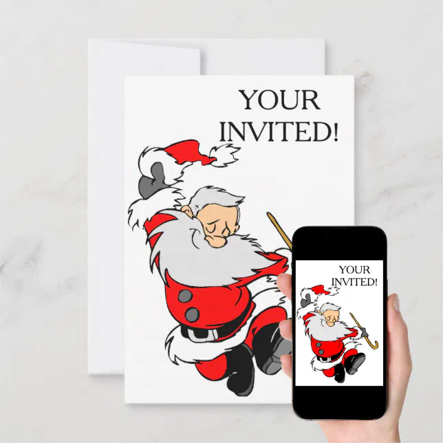 CHRISTMAS PARTY INVITATIONS | Zazzle