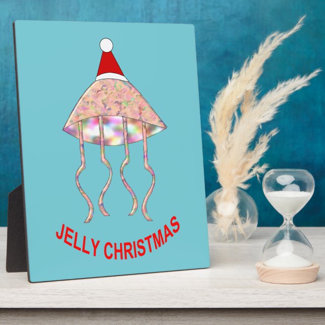 Christmas Party Jellyfish Plaque (Side)