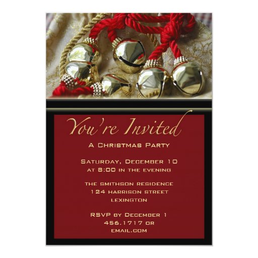 Jingle Bell Invitation 6