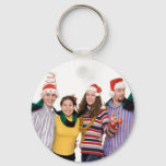 Christmas Party Keychain at Zazzle