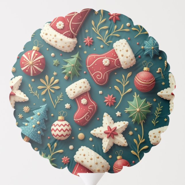 Christmas party medium air-filled balloon ver.2 (Back)