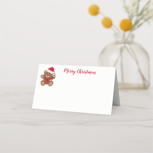 Christmas Party Name Place Card