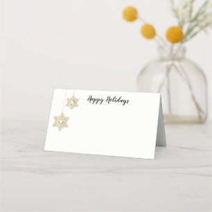 Christmas Party Name Place Card