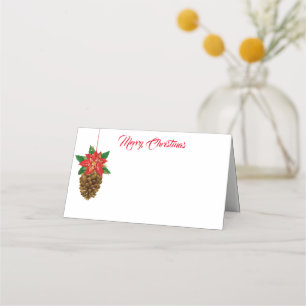 Christmas Party Name Place Card